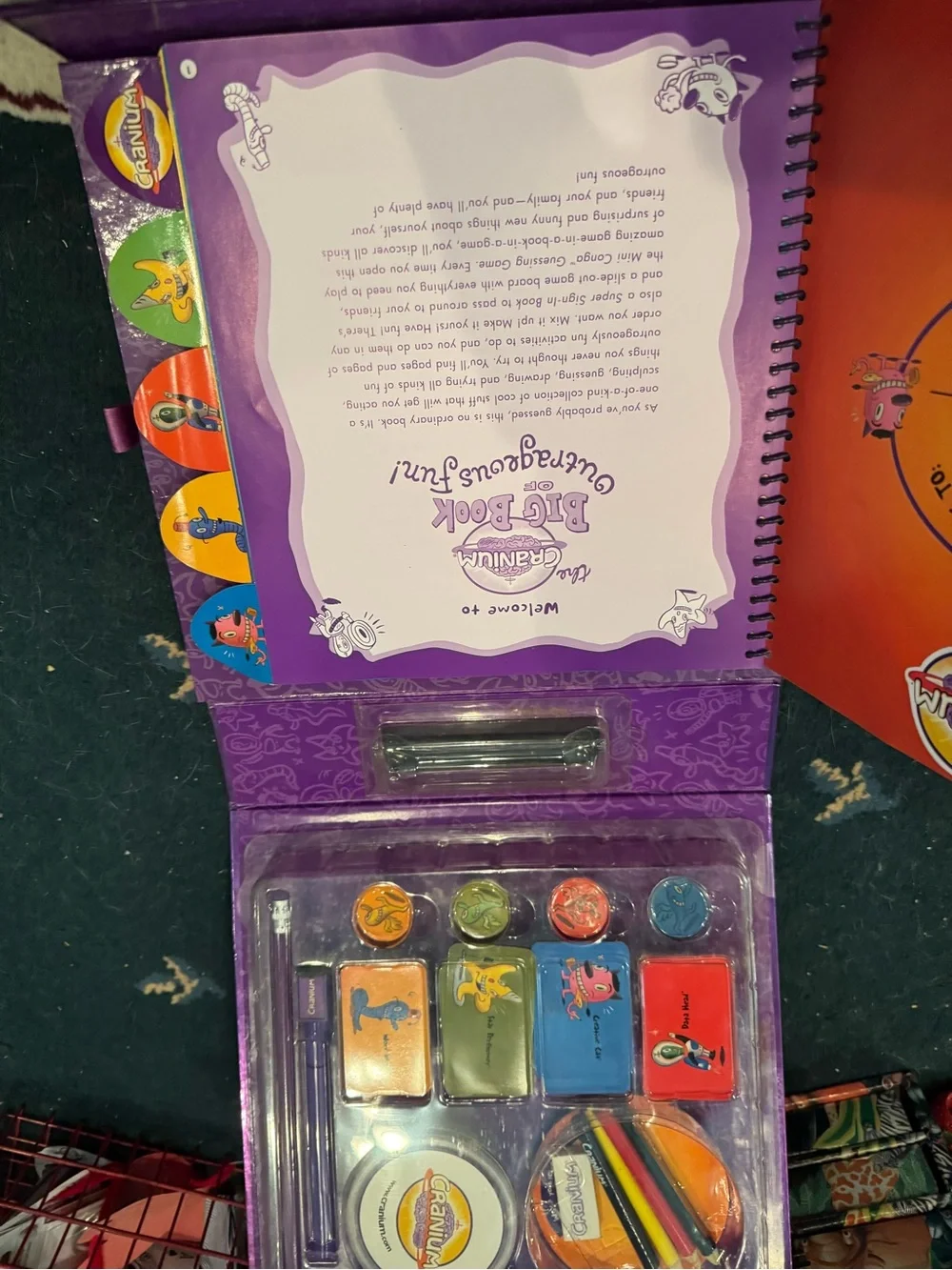 Big Book of Outrageous Fun! - Purple/Orange Kids Game